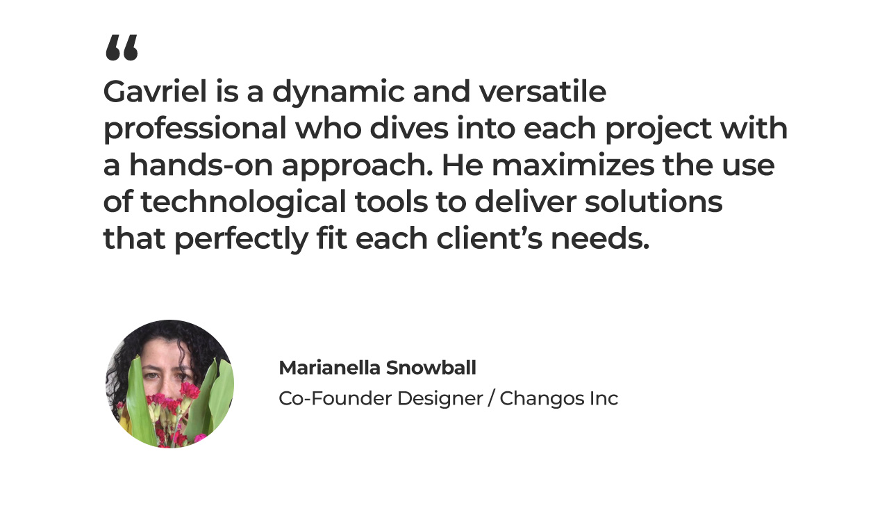 Testimonial — Marianella Snowball